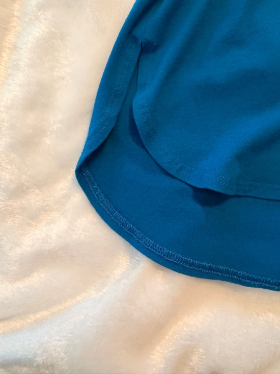 Eileen Fisher Deep Teal Long Sleeve Tunic Top - Picture 6 of 7